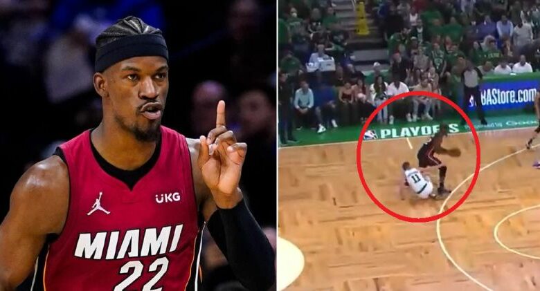 Did Celtics Injure Heat’s Jimmy Butler With Dirty Play? (Video)