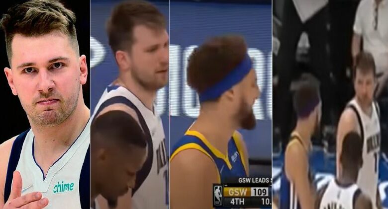 Heated Exchange Between Luka Doncic, Klay Thompson Goes Viral