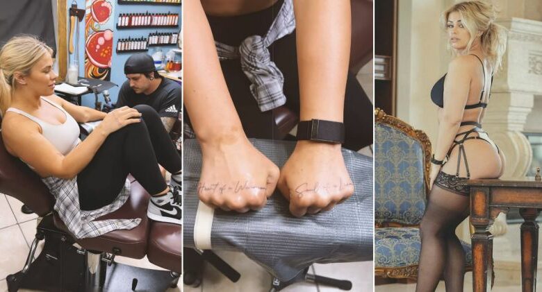 Paige VanZant’s Awful Tattoo Mistake Goes Viral (Photos)