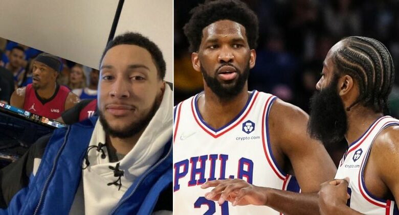 Ben Simmons Mocks 76ers, James Harden After Playoff Loss