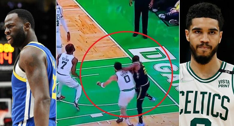 Video Of Draymond Green’s Dirty Play On Jayson Tatum Goes Viral