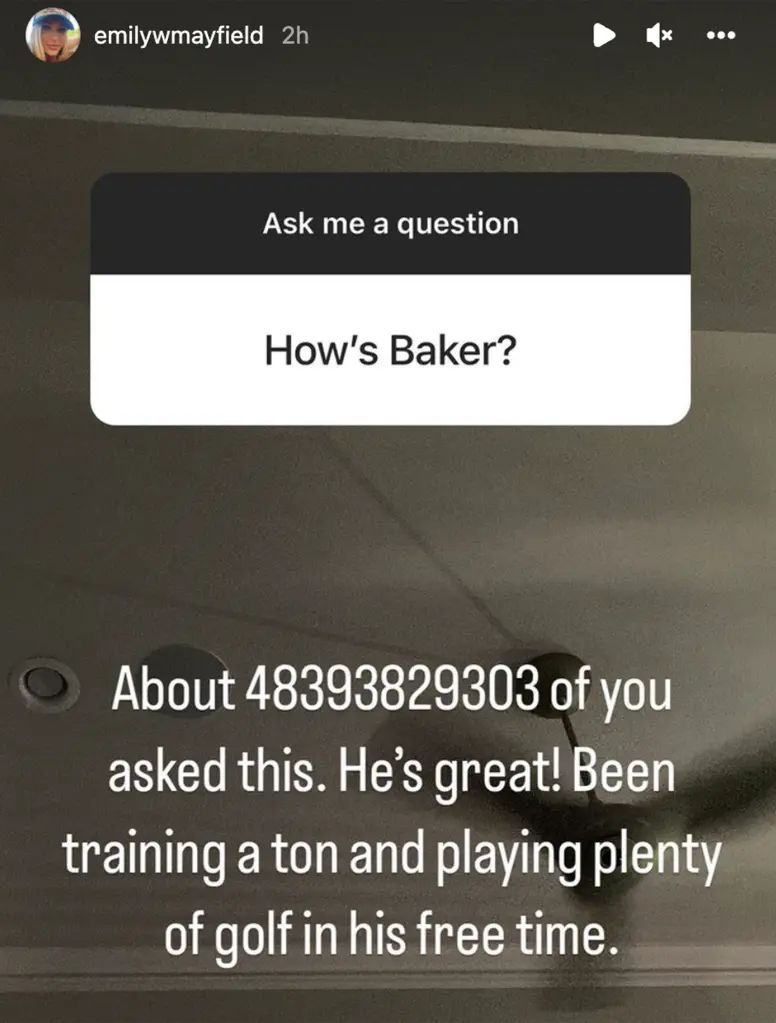 Emily Mayfield Gets Honest About Baker’s Mental Status 1
