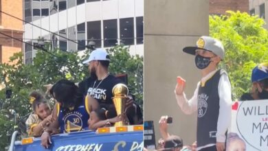 Riley Curry’s Reaction To Boy’s Marriage Proposal At Warriors Parade