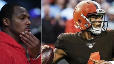 NFL Fans Take Note Of Who’s Massaging Deshaun Watson Now (Video)