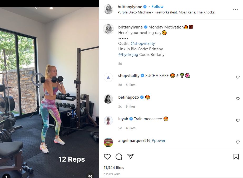 Brittany Mahomes’ Impressive Workout Photos Go Viral 1
