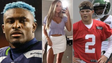DK Metcalf’s Blunt Reaction To Zach Wilson, Abbey Gile Rumors