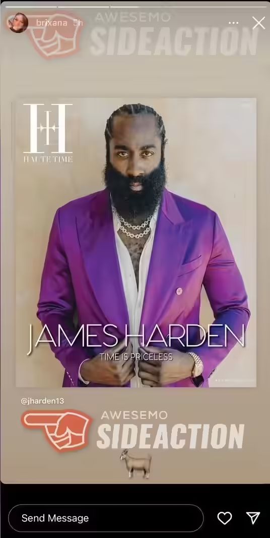 James Harden’s Rumored Girlfriend Briana Monique Goes Viral (Photos) 1
