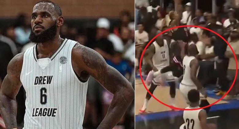 LeBron James Called Out For Dirty Drew League Play (Video)