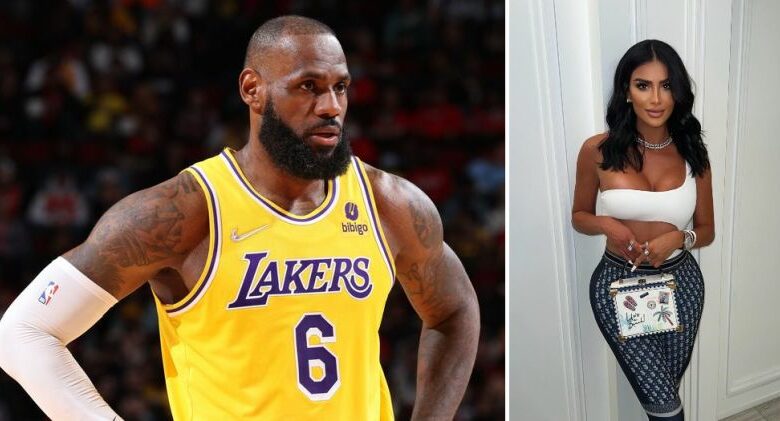 Model Exposes LeBron James, Pays The Price (Photos)