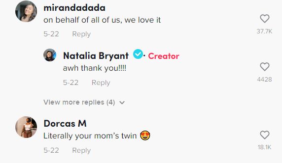 Natalia Bryant’s Vanessa Bryant TikTok Video Goes Viral 1