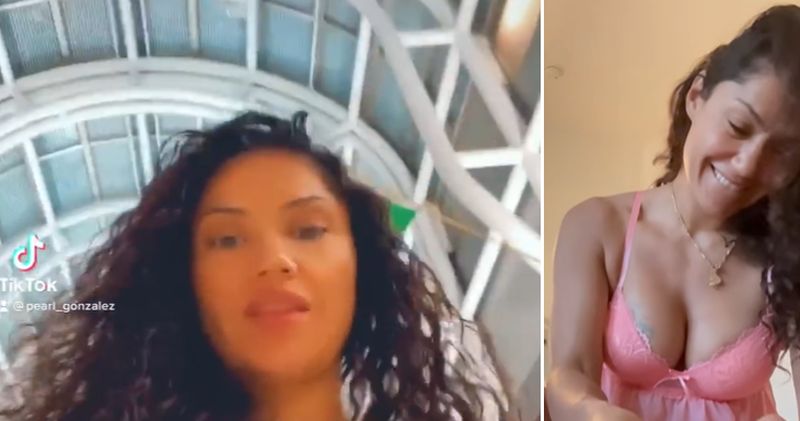 Ex-UFC Star Pearl Gonzalez's Provocative Airport Outfit Causes Stir