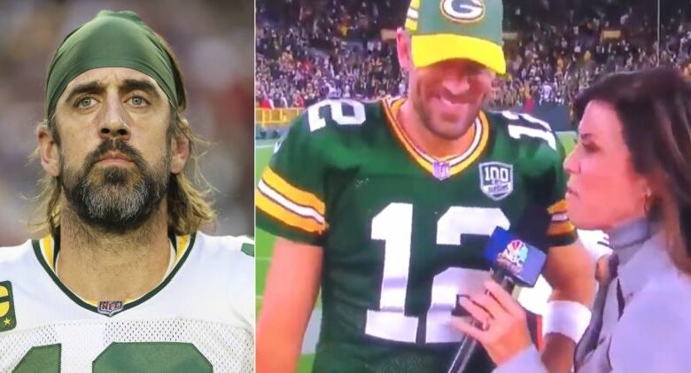 Aaron Rodgers Interview Leads To Percocet Speculation (Video)