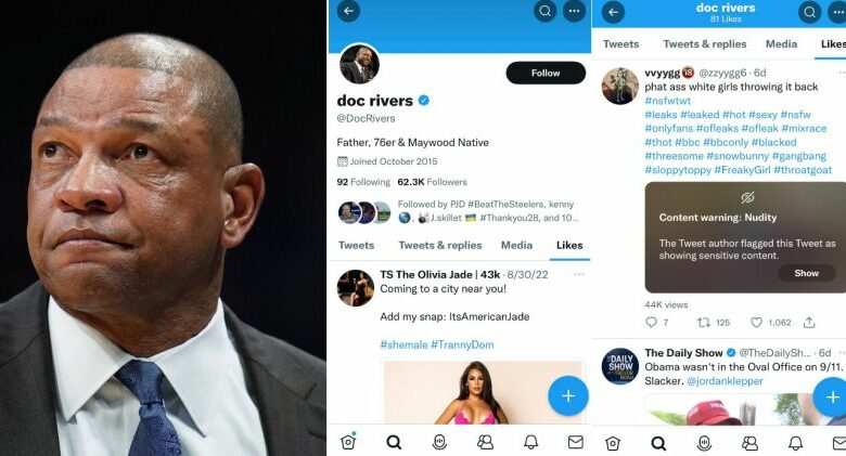 Doc Rivers’ Response To Racy Tweets Getting Exposed (Photos)