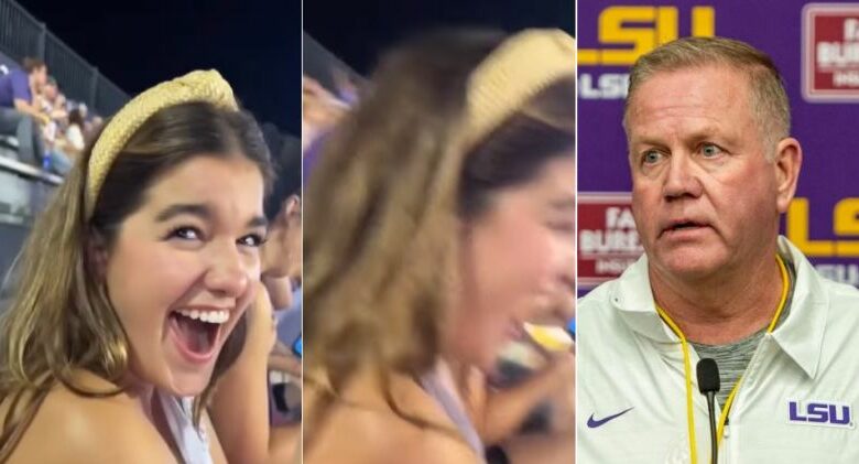 LSU Fan’s Provocative Video At College Football Game Goes Viral