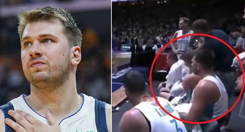 Mavs Star Luka Doncic Throws Tantrum In Slovenia Loss (Video)