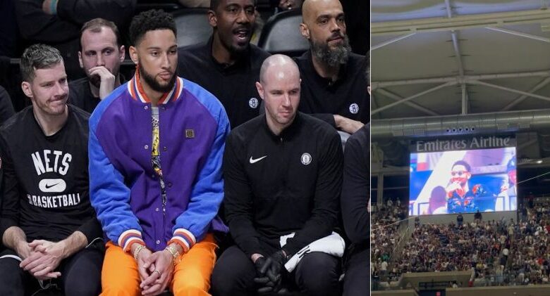 US Open Fans’ Reaction To Ben Simmons On Big Screen (Video)