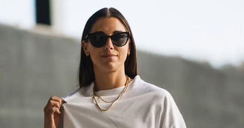 Alex Morgan’s Provocative Shirt Causes A Stir (Photos)
