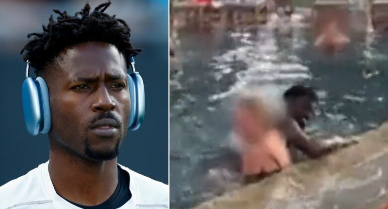 Antonio Brown Facing Jail Time Over Disturbing Pool Video?