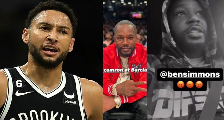 Rapper Cam’ron Goes Off On Nets Star Ben Simmons (Video)