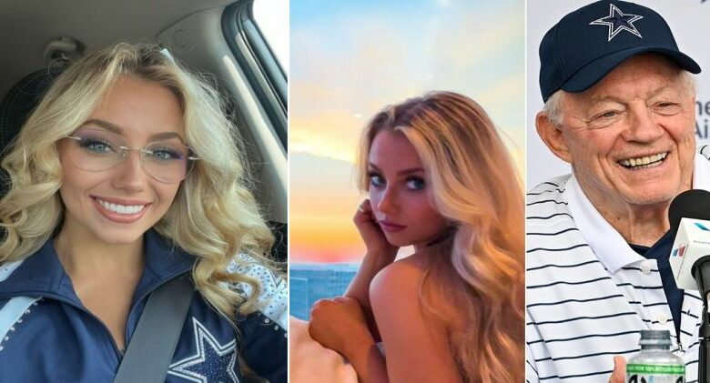 Dallas Cowboys Cheerleader’s Provocative Photos Go Viral