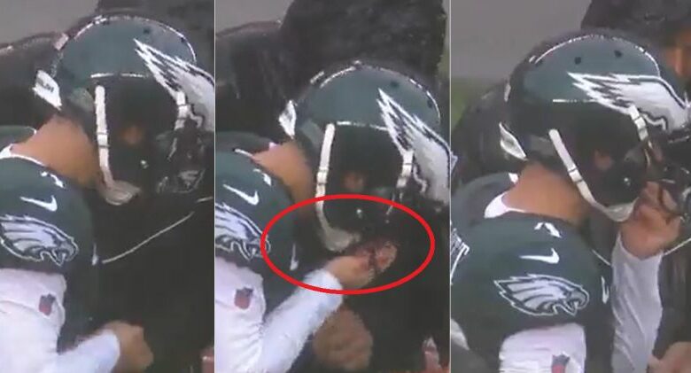 Did Philadelphia Eagles Star Pop Pills Midgame? (Video)