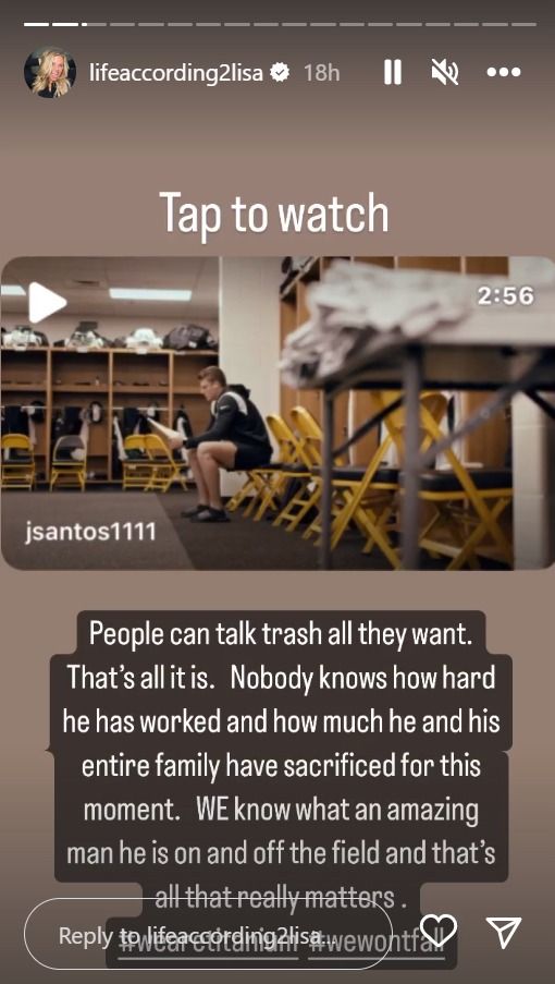 Zach Wilson's Mom Lisa's Latest Instagram Post Goes Viral (Photos) 1
