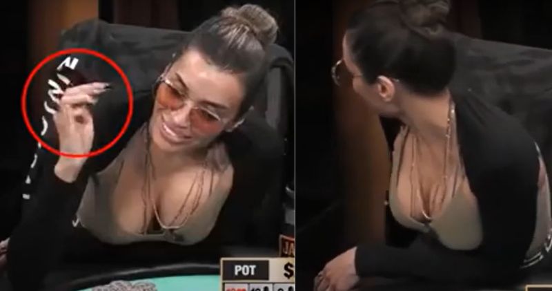 Exact Moment Poker Fans Think Robbi Jade Lew Cheated (Video)