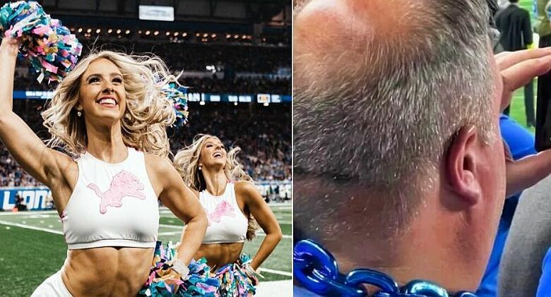 Detroit Lions Fan Busted Taking Provocative Photos Of Cheerleaders