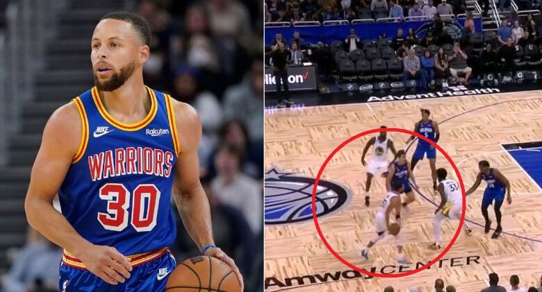 Stephen Curry Gets Visibly Annoyed With Warriors Teammate (Video)