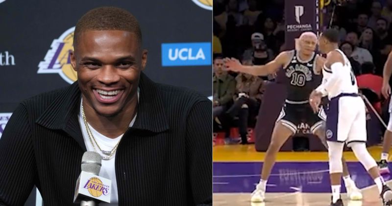 Russell Westbrook’s Hilarious Revenge On Spurs Rookie Jeremy Sochan