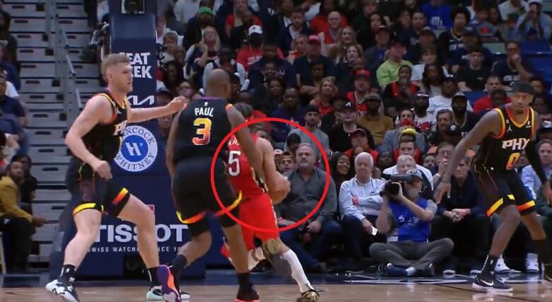 New Angle Of Chris Paul’s Dirty Play on Pelicans’ Jose Alvarado