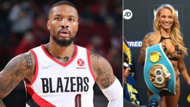 Blazers Star Damian Lillard Enamored With Ebanie Bridges (Video)