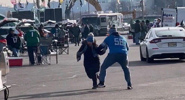 Lions Fan’s Parking Lot Encounter With Wife Goes Viral (Video)