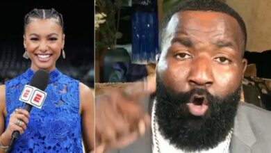 Malika Andrews’ Encounter With Kendrick Perkins Goes Viral