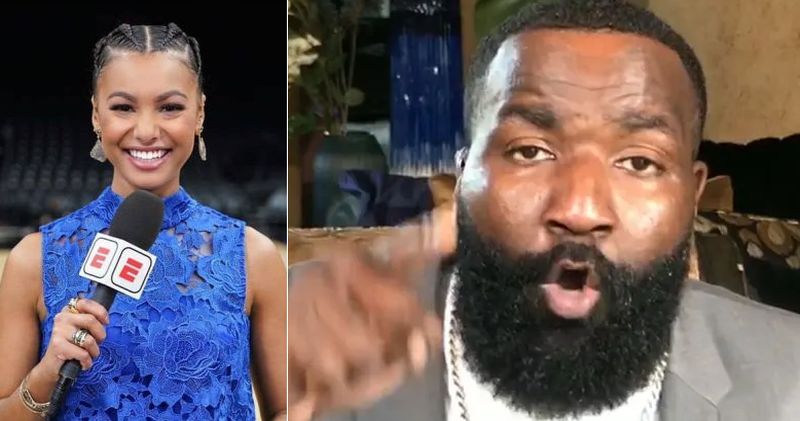 Malika Andrews’ Encounter With Kendrick Perkins Goes Viral
