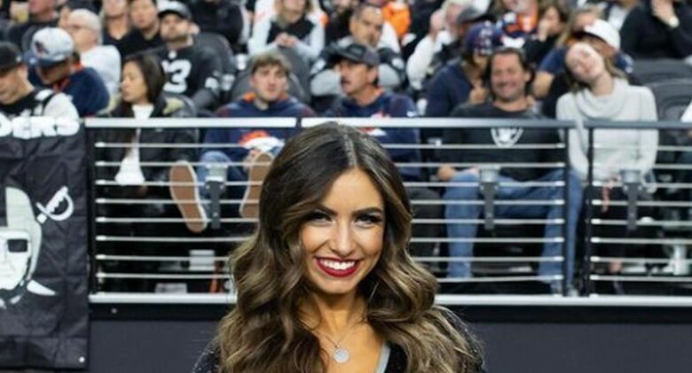 Raiders Cheerleader’s Wild Photos Go Viral After Patriots Win