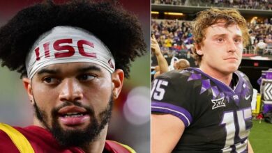 Alleged Foot Lover Caleb Williams Mocks TCU’s Max Duggan (Photos)
