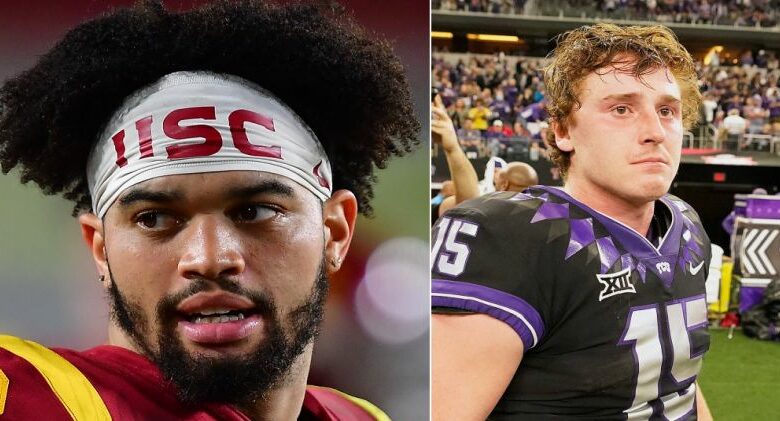 Alleged Foot Lover Caleb Williams Mocks TCU’s Max Duggan (Photos)
