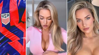 Paige Spiranac Plays Soccer With No Shirt On In Honor Of World Cup