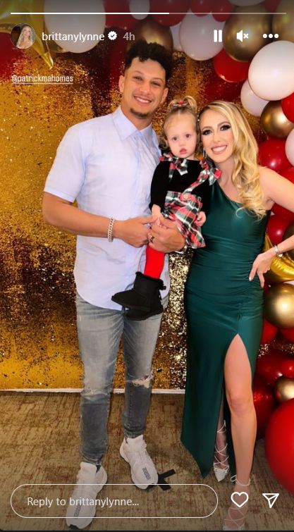 Brittany Mahomes’ Christmas Party Outfit Goes Viral (Photos) 1