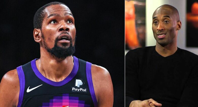Kevin Durant Reveals Kobe Bryant’s All-Time NBA Rank