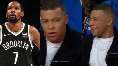 Kylian Mbappe’s Reaction To Kevin Durant’s Slick Move (Video)