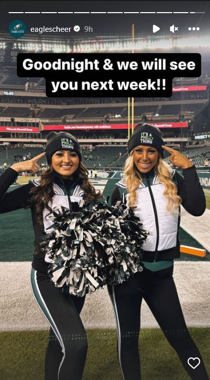 Philadelphia Eagles Cheerleaders' Photos Go Viral After Giants Win 3