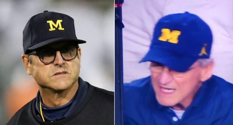 Michigan Coach Jim Harbaugh’s Dad’s Reaction To Decision (Video)