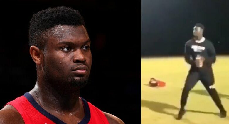 Zion Williamson Can Throw A Football Further Than Any Jets QB (Video)