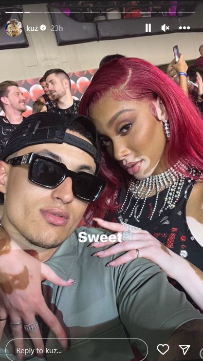 Kyle Kuzma, Winnie Harlow Share Intimate Valentine’s Day Photos 2