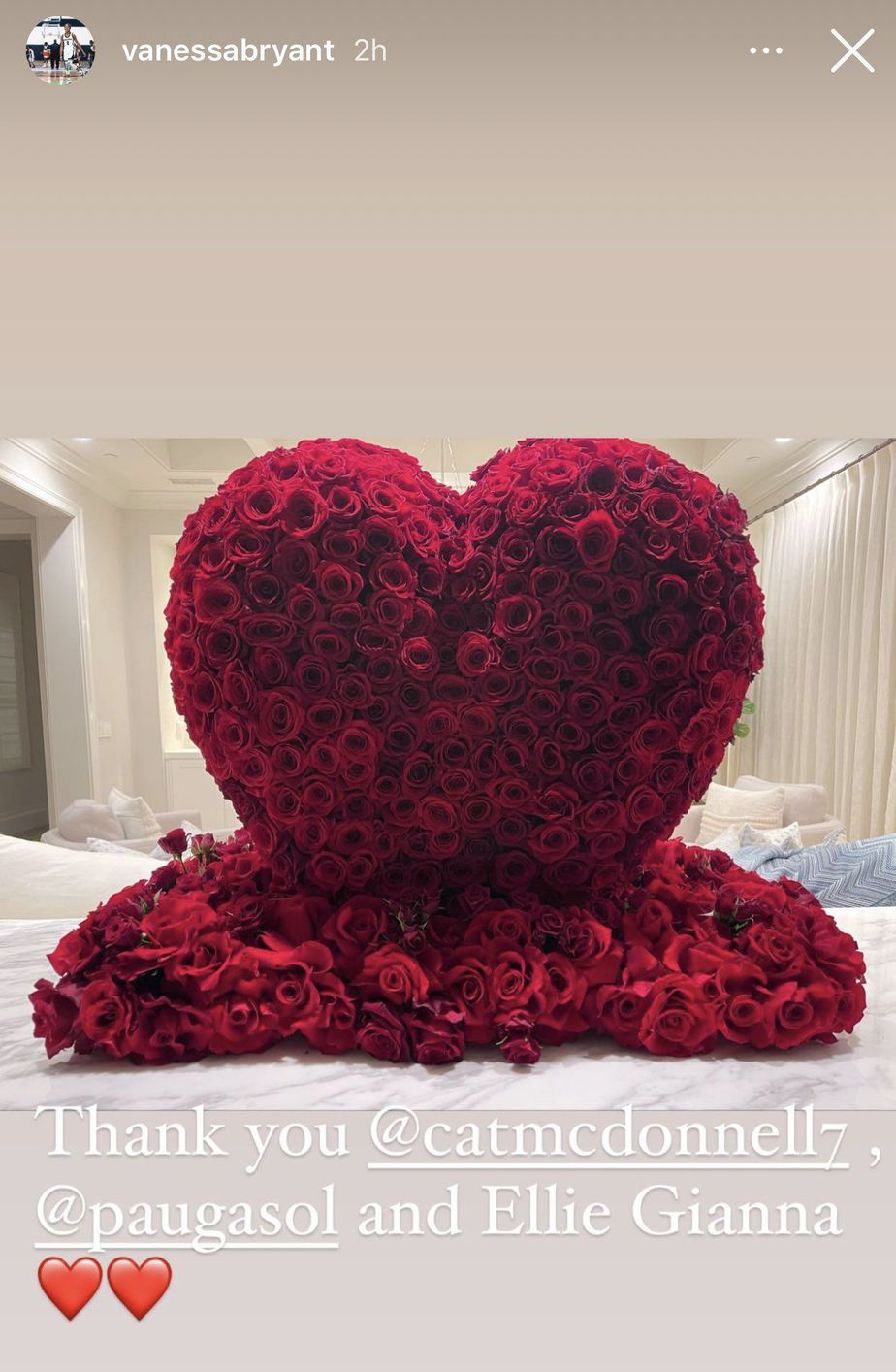 Vanessa Bryant’s Anniversary Gift From Pau Gasol (Photos) 1