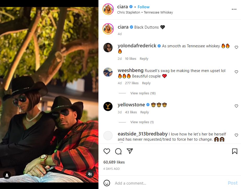 Russell Wilson And Ciara’s Wild Photo Causes A Stir 1