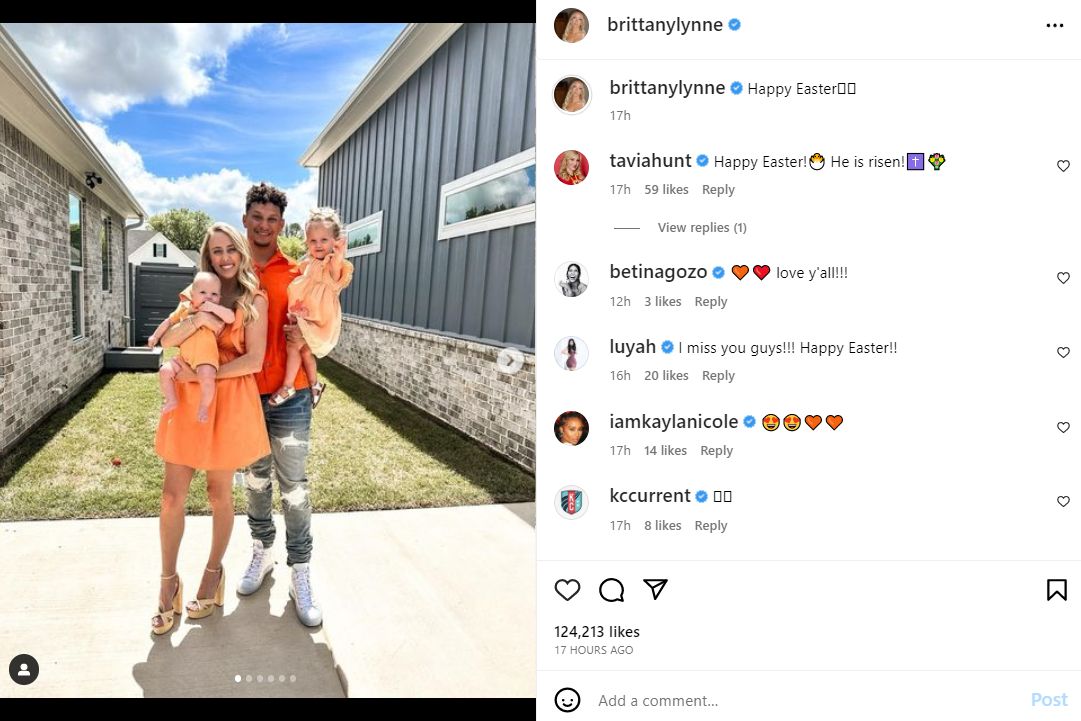 Brittany Mahomes’ Wild Easter Party Photos Cause A Stir 1