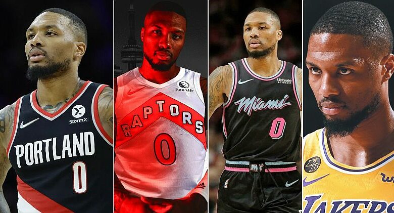 2 New Damian Lillard Frontrunners After Heat Exit Trade Talks